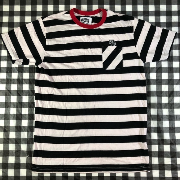 Billionaire Boys Club Other - Billionaire Boys Club Black Striped Pocket T shirt